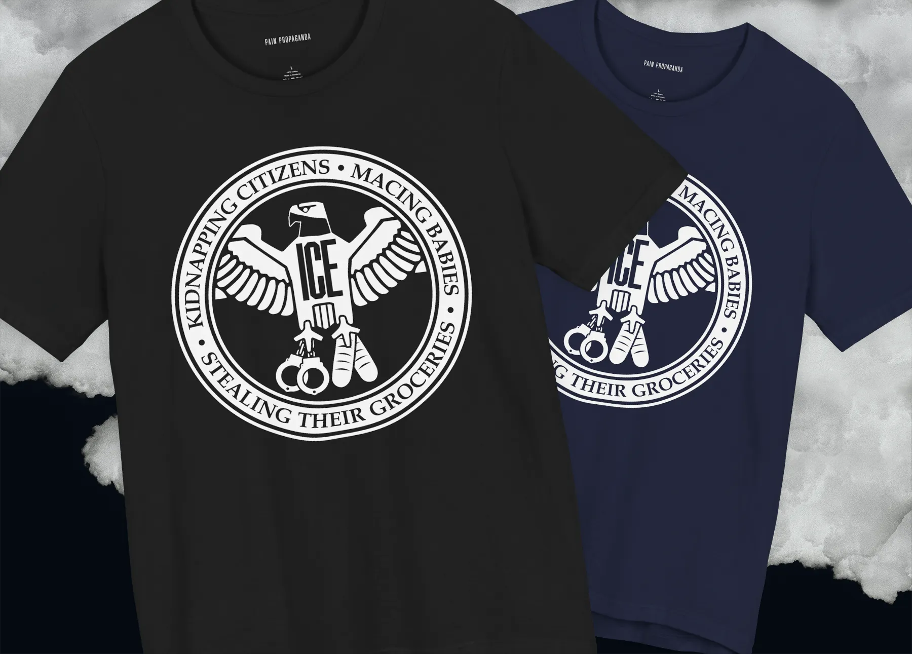 Cover Image for Welcome to ICE (Parody) American Gestapo T-shirt